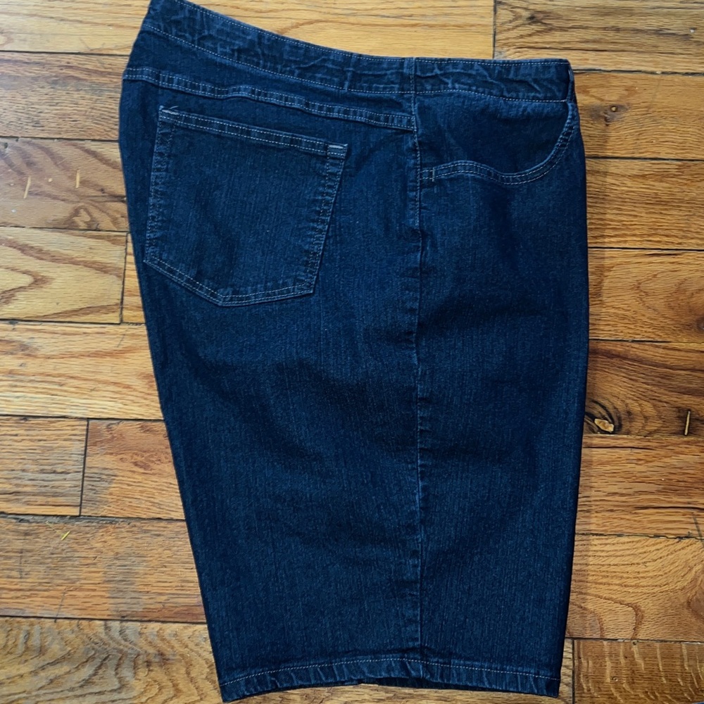 Lee Riders Midrise Bermuda Denim Shorts